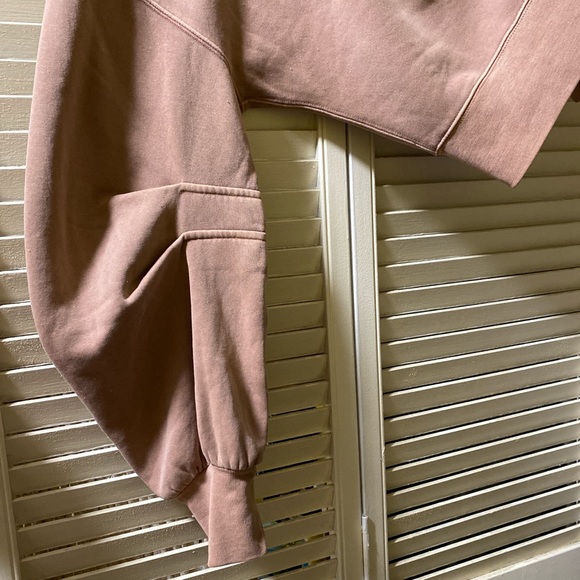 Free people dusty pink cropped sweater - Picture 2 of 2